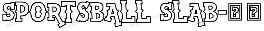 Sportsball Slab字体转换